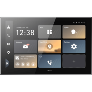 Hikvision ds-kh9570-wte1/demo Monitor Touch Inteligente WiFi 6 / 10.1 (1920 X 1200) / Android 14 / PoE  / 2 Micrófonos y 2 Bocinas Integrados / Gestión Unificada de Seguridad / TALKVU