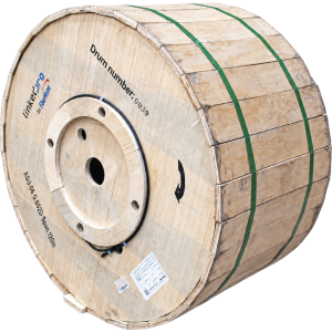 Linkedpro By Fiberhome mini-adss-12c-s120-5/5km Carrete de 5 km de Fibra Óptica Aérea Mini ADSS (ASU) G.652D, Monomodo de 12 Hilos, Exterior, Span 120, Loose Tube