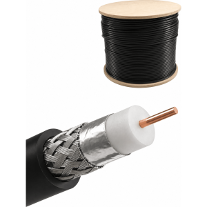 Linkedpro lp400/100mts Rollo de 100 Metros de LP400 de 50 Ohms | Cable Coaxial Profesional